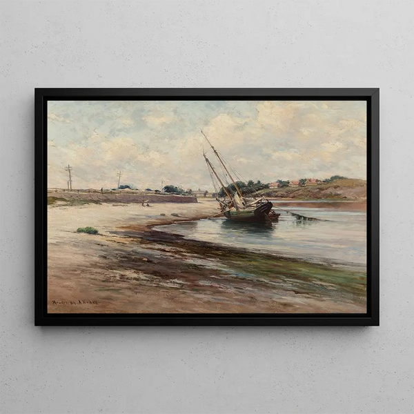 Nahant, Massachusetts - Hendrick A. Hallett — framed artwork on a wall