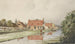 Laundries behind a canal - Hendrik Abraham Klinkhamer — artwork view