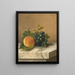 Fruit Still Life Painting - Hendrik Anthony Frederik Gobius — framed artwork on a wall