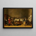 A Joyful Company - Hendrik Gerritsz Pot — framed artwork on a wall