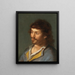 a young man with an open collar - Hendrik Gerritsz. Pot — framed artwork on a wall