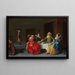 Joyful Company in a Brothel - Hendrik Gerritsz Pot — framed artwork on a wall