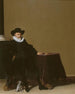 Portrait of a man in a black velvet suit - Hendrik Gerritsz. Pot — artwork view