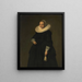 Portrait of a Woman - Hendrik Gerritsz Pot — framed artwork on a wall