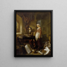 Chez le médecin - Hendrik Heerschop — framed artwork on a wall