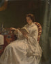 Morning Reading - Hendrik Jacobus Scholten — artwork view