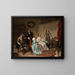 The Princess of Orange Visiting the Workshop of Bartholomeus van der Helst - Hendrik Jacobus Scholten — framed artwork on a wall