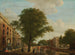 View of the Herengracht near the Leidsestraat in Amsterdam - Hendrik Keun — artwork view