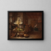 a kitchen - Hendrik Martensz Sorgh — framed artwork on a wall