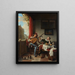 The Lutenist - Hendrik Martensz Sorgh — framed artwork on a wall