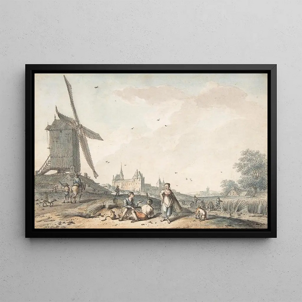 August - Hendrik Meijer — framed artwork on a wall