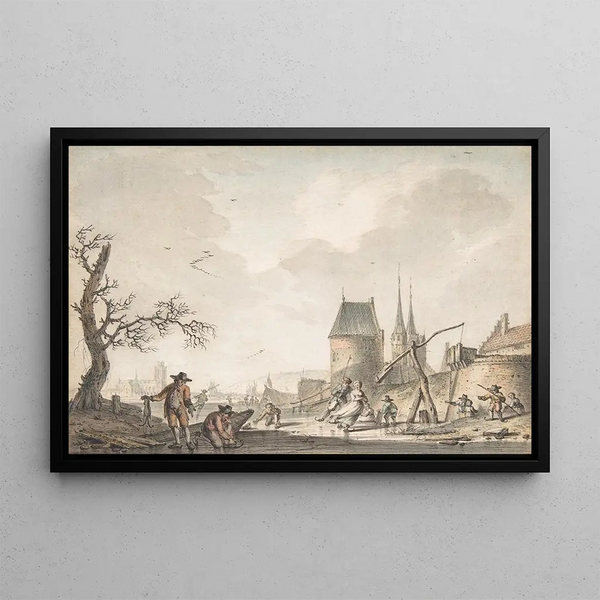 January - Hendrik Meijer — framed artwork on a wall