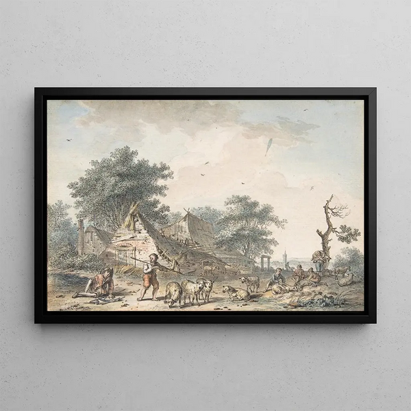 June - Hendrik Meijer — framed artwork on a wall