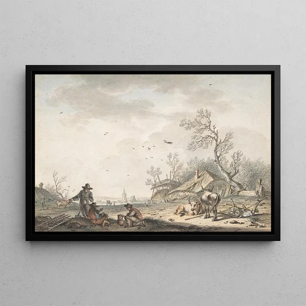 Mars - Hendrik Meijer — framed artwork on a wall