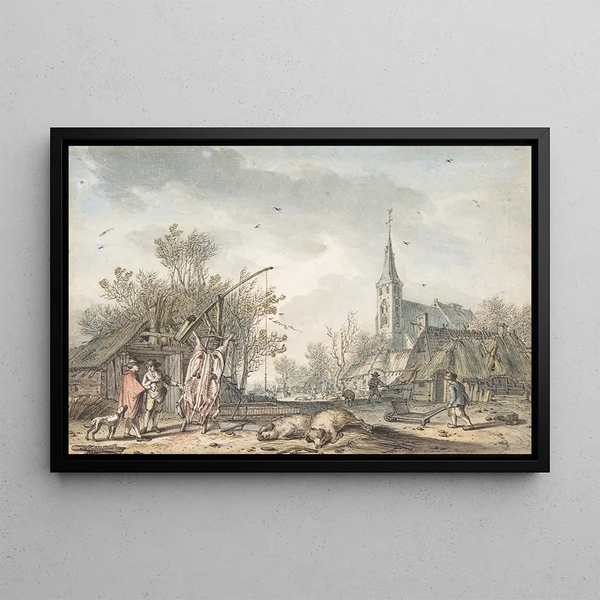 November - Hendrik Meijer — framed artwork on a wall