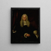 Portrait of Harmen Hendrik van de Poll, mayor of Amsterdam - Hendrik Pothoven — framed artwork on a wall