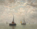 Barges sur les brisants - Hendrik Willem Mesdag — artwork view