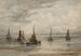 Bateaux de Pêche au Rivage - Hendrik Willem Mesdag — artwork view