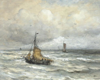 f the Coast - Hendrik Willem Mesdag — artwork view