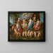 Parnassus - Hendrik de Clerck — framed artwork on a wall