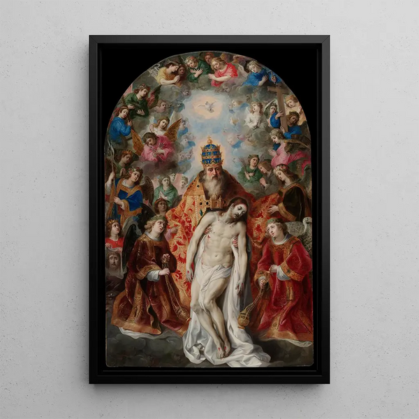 La Trinité - Hendrik van Balen — framed artwork on a wall