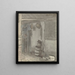View of a Farm - Hendrik van der Burgh — framed artwork on a wall