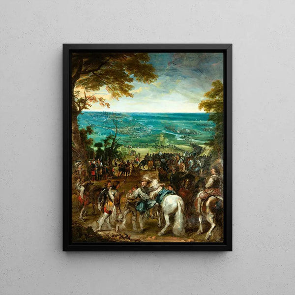 Reproduction of the painting Henri IV at the Siege of Amiens in 1597 - Peter Paul Rubens