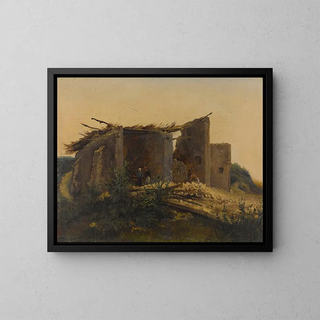 Four Plasters of Montmartre - Henri Arsène Macaire — framed artwork on a wall