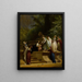 In the Garden - Henri-Charles-Antoine Baron — framed artwork on a wall