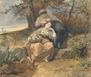Two women - Henri-Charles-Antoine Baron — artwork view