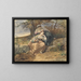Two women - Henri-Charles-Antoine Baron — framed artwork on a wall