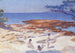Beach at Cabasson Bathing Bottom - Henri-Edmond Cross — artwork view