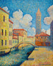 Canal in Venice, Campo San Barnaba - Henri - Edmond Cross — artwork view
