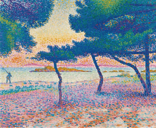 La Plage de Saint-Clair - Henri-Edmond Cross — artwork view