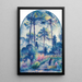 The Garden in Provence - Henri-Edmond Cross — framed artwork on a wall