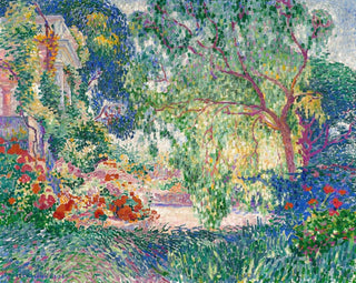 Le faux poivrier de Provence - Henri-Edmond Cross — artwork view