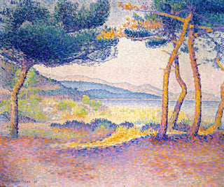 Pins le long de la côte - Henri-Edmond Cross — artwork view