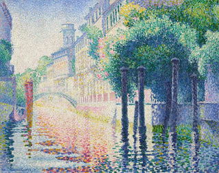 Rio San Trovaso, Venice - Henri-Edmond Cross — artwork view