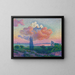 The Pink Cloud - Henri-Edmond Cross — framed artwork on a wall