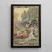L'odorat Parfums du soir - Henri-Eugène Delacroix — framed artwork on a wall