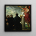 Homage to Eugène Delacroix - Henri Fantin-Latour — framed artwork on a wall