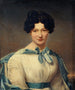 Mademoiselle Bernard Léon daughter of the actor - Henri-François Riesener — artwork view