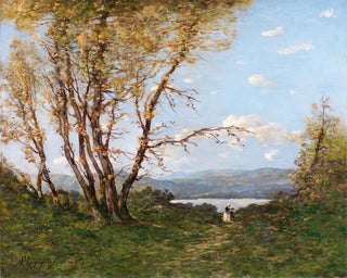 A landscape - Henri-Joseph Harpignies — artwork view