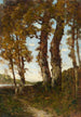 Trees by the Loire Riverbank - Henri-Joseph Harpignies — artwork view