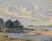 Riverbank Painting - Henri-Joseph Harpignies — artwork view