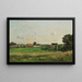 The Domaine de Saulce, Gonne Department - Henri-Joseph Harpignies — framed artwork on a wall