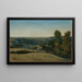 French landscape - Henri-Joseph Harpignies — framed artwork on a wall
