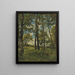La Clairière - Henri-Joseph Harpignies — framed artwork on a wall