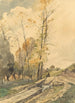 Landscape Painting of Famars - Henri-Joseph Harpignies — artwork view