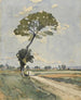 The tree at the roadside - Henri-Joseph Harpignies — artwork view